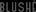Black 'BLUSHÈ' logo on a transparent background